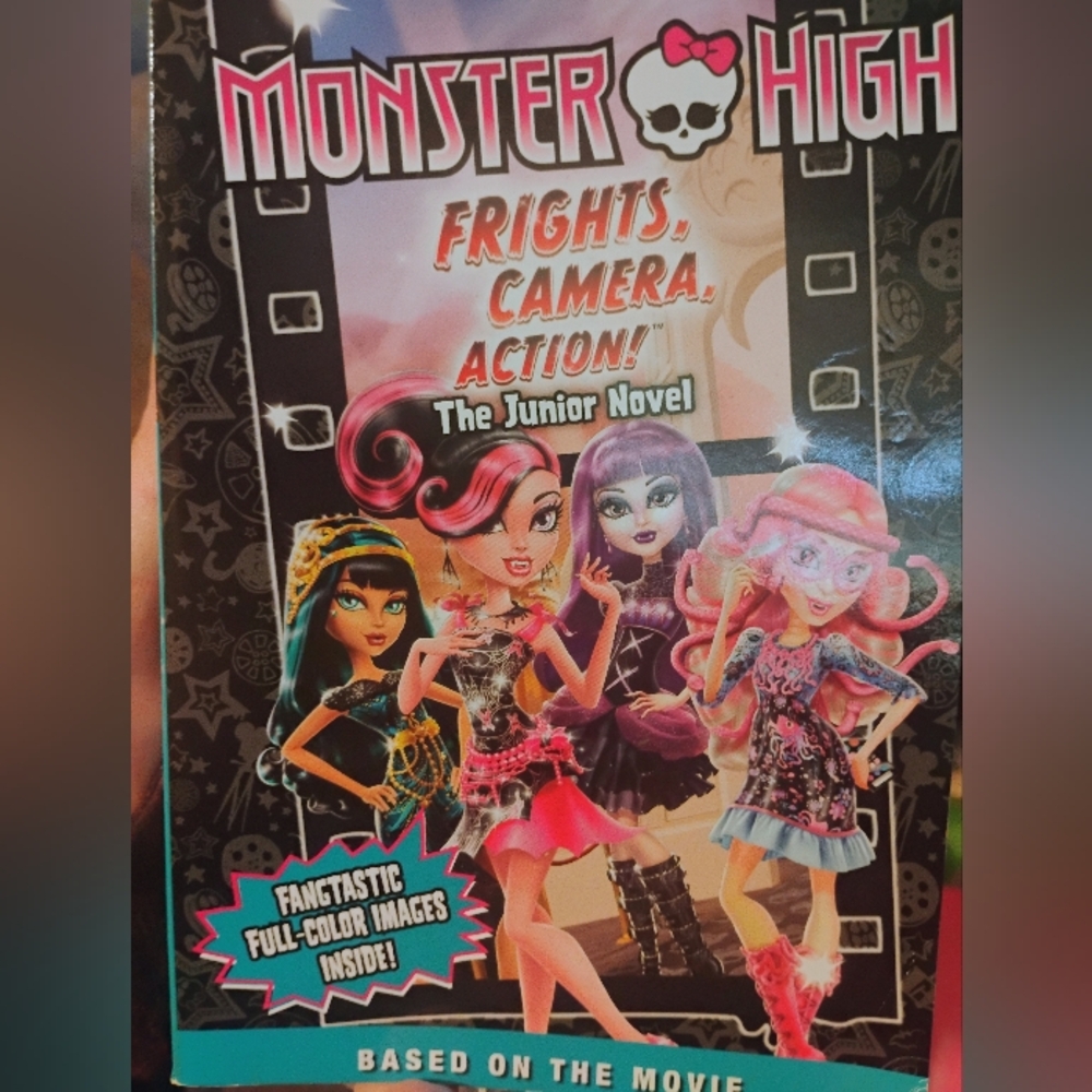Disney Monster High Frights Camera Action Book - Multicolor